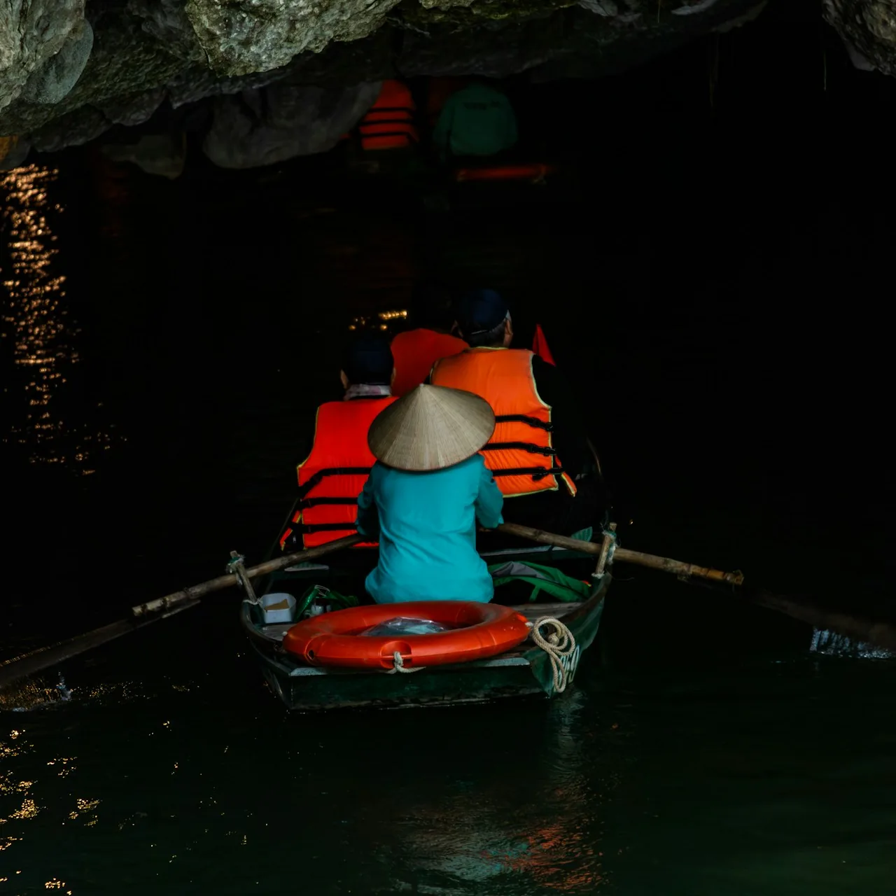 Underwater cave exploration